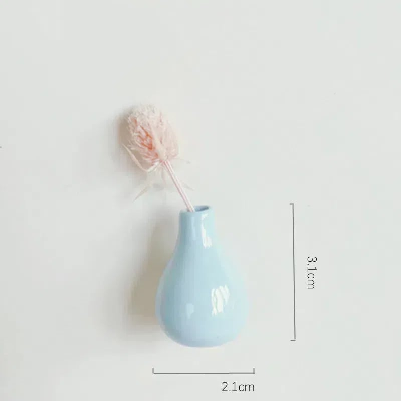 🎁Early Christmas🌸- Mini Ceramics Vase Fridge Magnet