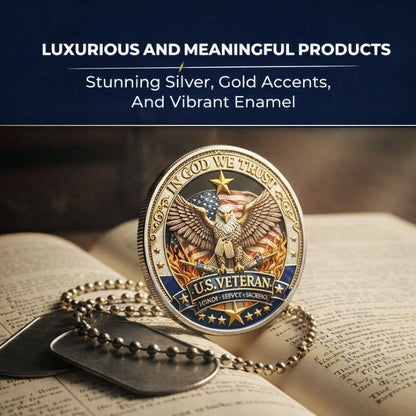 Honor America’s Heroes – 250 Years of Freedom Veteran Tribute Coin