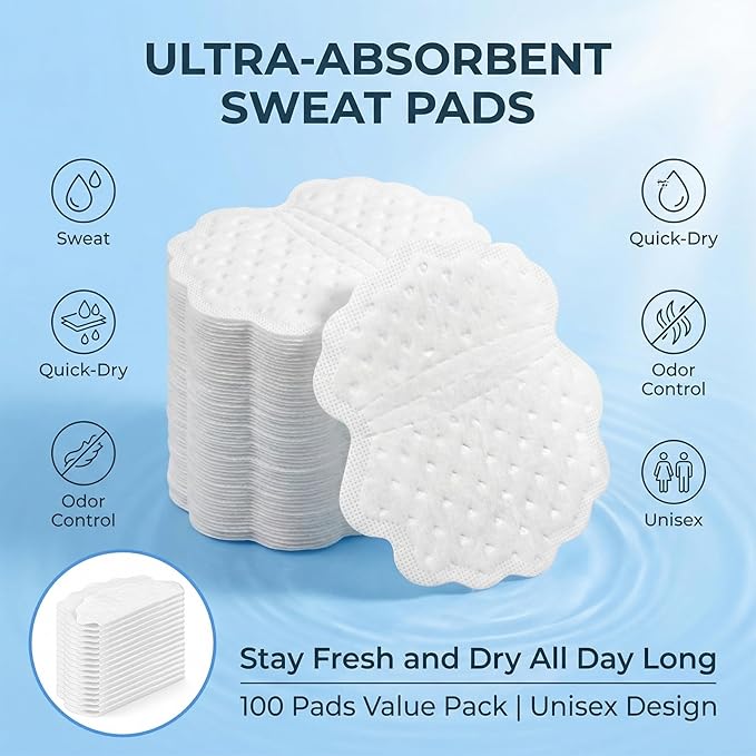 Invisible Underarm Sweat Pads