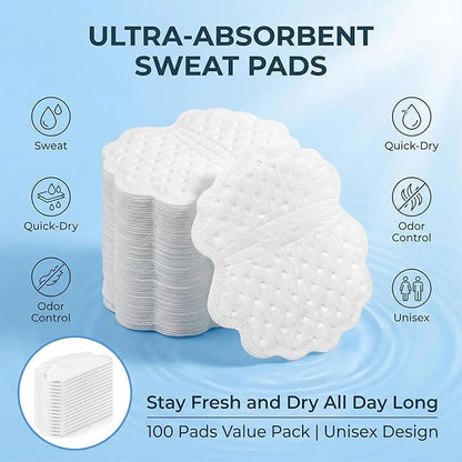 Invisible Underarm Sweat Pads