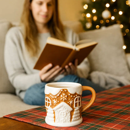 🎄 Gingerbread Glow Mug