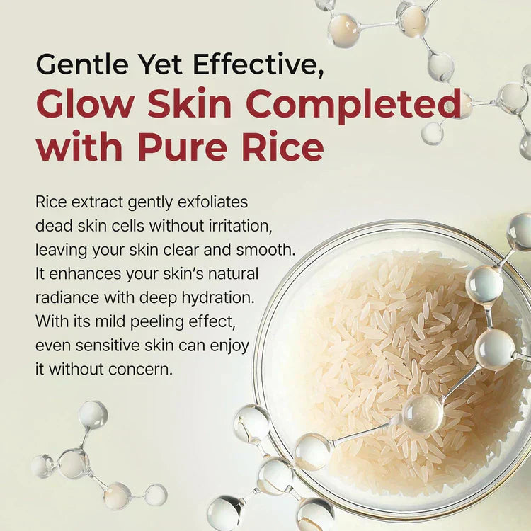 🔥 Instant Glow & Pore Refinement | Rice Ampoule 🌟