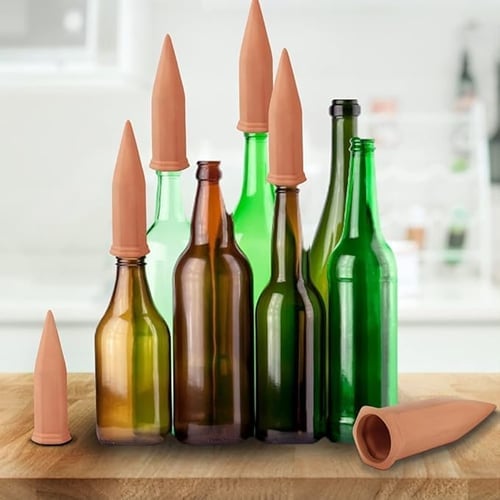 🌱 Terracotta Self-Watering Spikes 💧