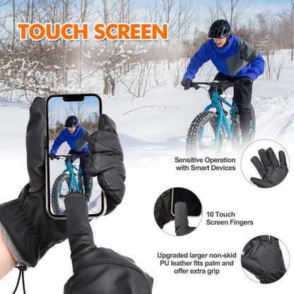 🔥Hot Sale 49% OFF🔥 Winter Waterproof Ski Snow Warm Gloves for Women Men
