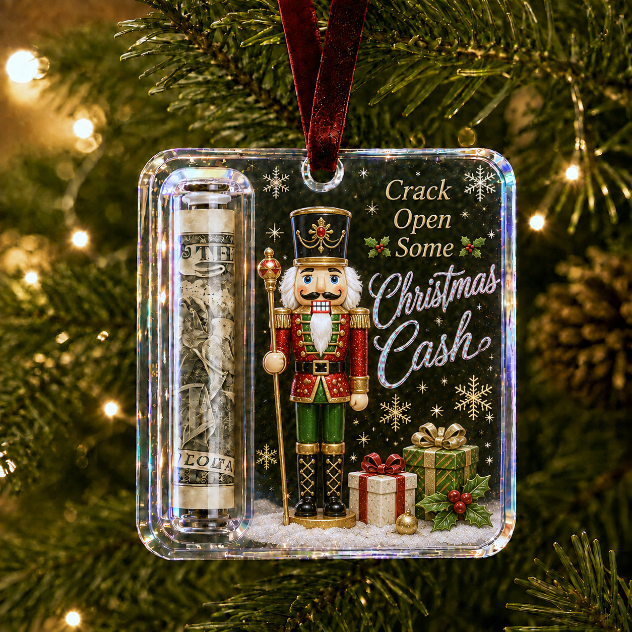 🎄Christmas Cash Gift Holder Ornament (📦Buy 6 Free Shipping)
