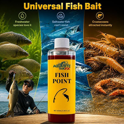 🎣 AquaBite FX™ Ultimate Fish Attractant – Fast-Acting Red Worm Formula 🐟