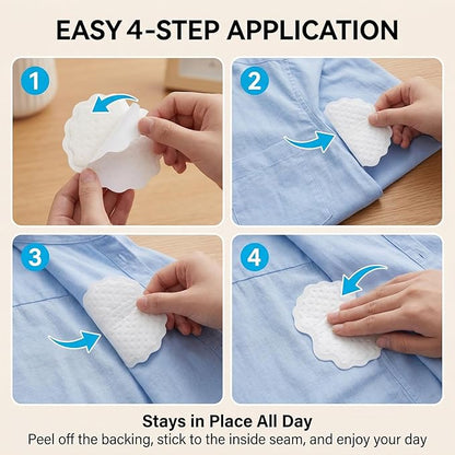 Invisible Underarm Sweat Pads