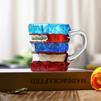 ⏰Christmas Limited Sale 48% OFF!!📚3D Painted Book Mug🍵