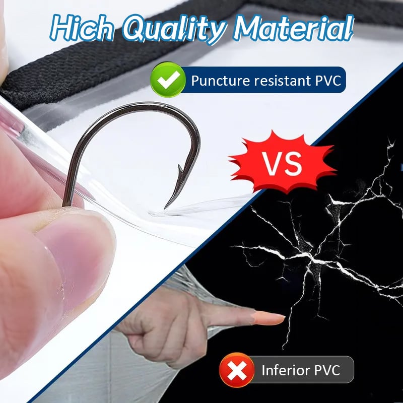 💥 [BUY 1 GET 1 FREE] Puncture-Proof Clear Fishing Lure Wraps
