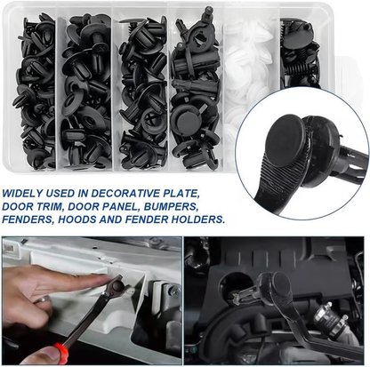 🔥 FLASH SALE: Buy 1 Get 1 FREE! 100-Piece Universal Car Clip Set