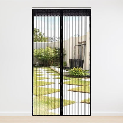 Magnetic Screen Door for Fresh Air & Bug Protection