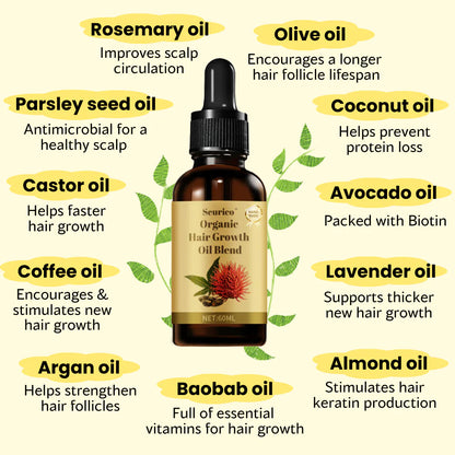 ✨ Natural Hair Growth Oil