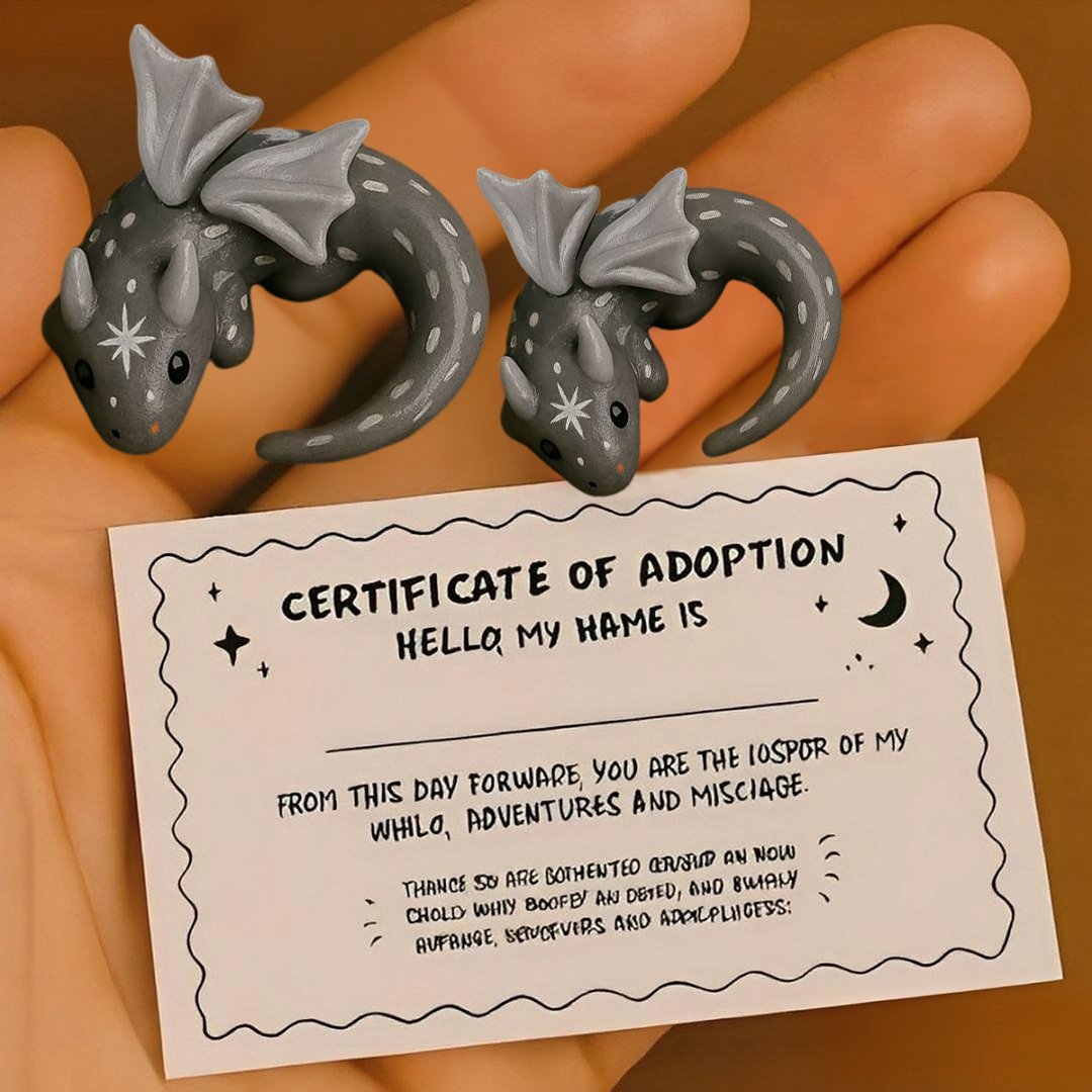 🐉Emotional Support Dragon Adoption Kit