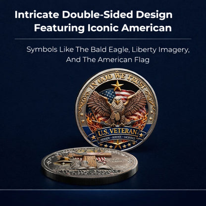 Honor America’s Heroes – 250 Years of Freedom Veteran Tribute Coin