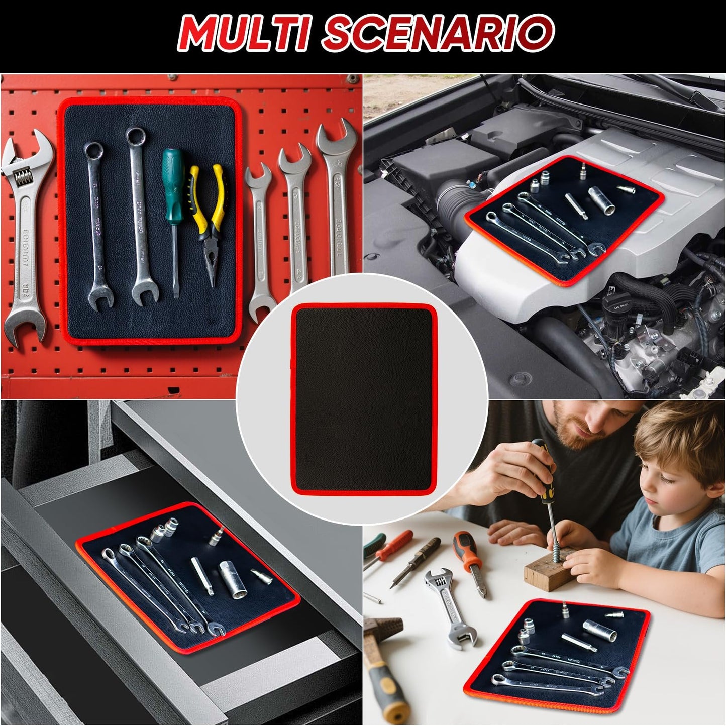 Essential Magnetic Tool Holder for Organized Workspaces for Projects (3PCS)