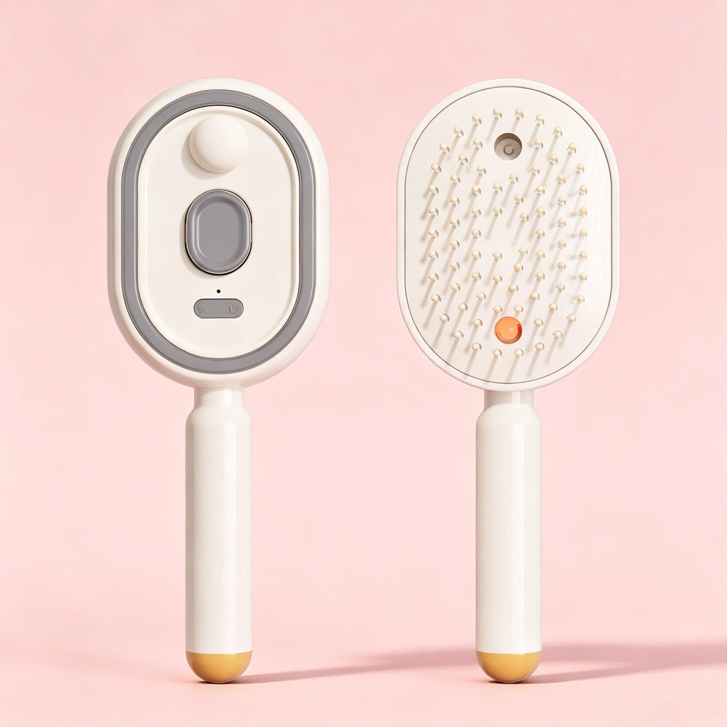 🔥 3-in-1 Mist Massage & Self-Cleaning Hair Brush