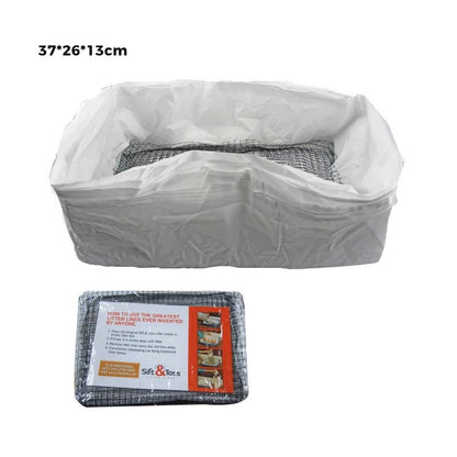 Clean Smarter, Not Harder – Reusable Cat Litter Liners for Easy Cleanup! 🧼🐾✨