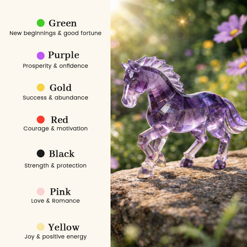 🐎 2026 Year of the Horse Greeting Cards – Choose Your Color, Carry Your Wishes