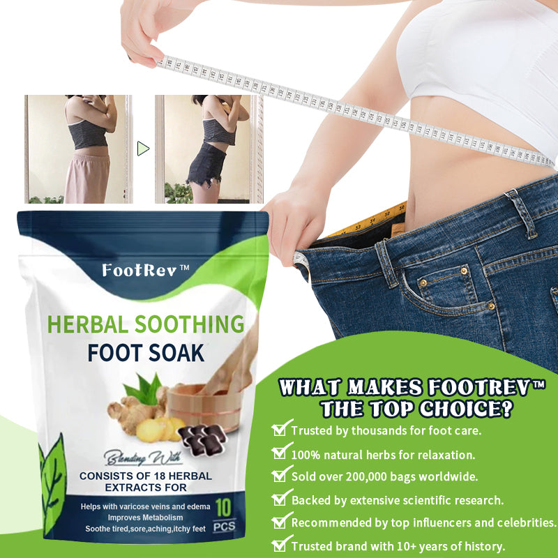 FootRev™ Detox Herbal Foot Soak Bag for Body Slimming