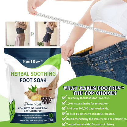 FootRev™ Detox Herbal Foot Soak Bag for Body Slimming