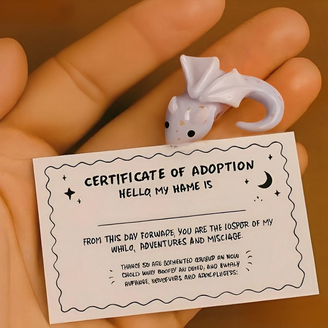🐉Emotional Support Dragon Adoption Kit