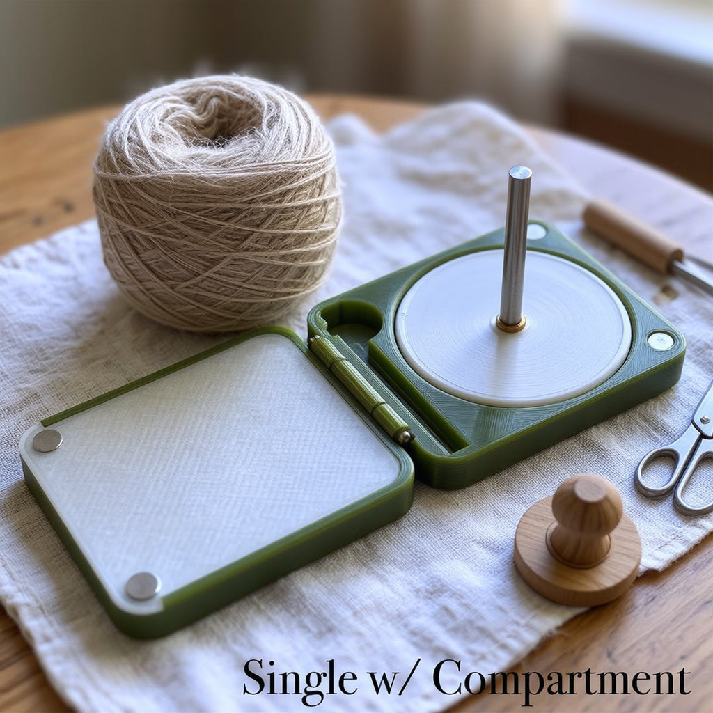 🧶Tangle-Free Portable Yarn Holder for Crochet & Knitting