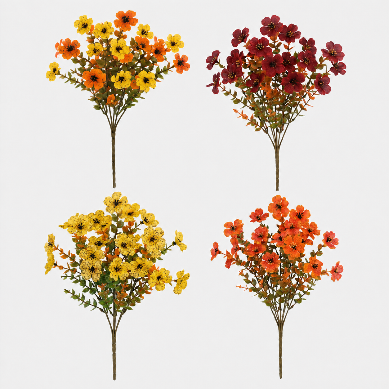 🍂 Fall Porch Faux Flower Bundles — Instant Autumn Makeover