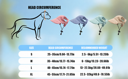 Corduroy Dog Sun Hat – Cute UV-Shade Hat for Sunny Walks 🐶