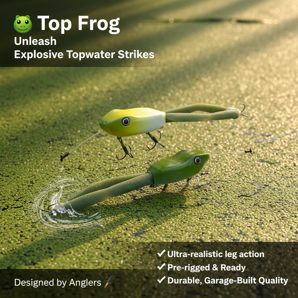 44% OFF | Top Frog - Topwater Frog Lure