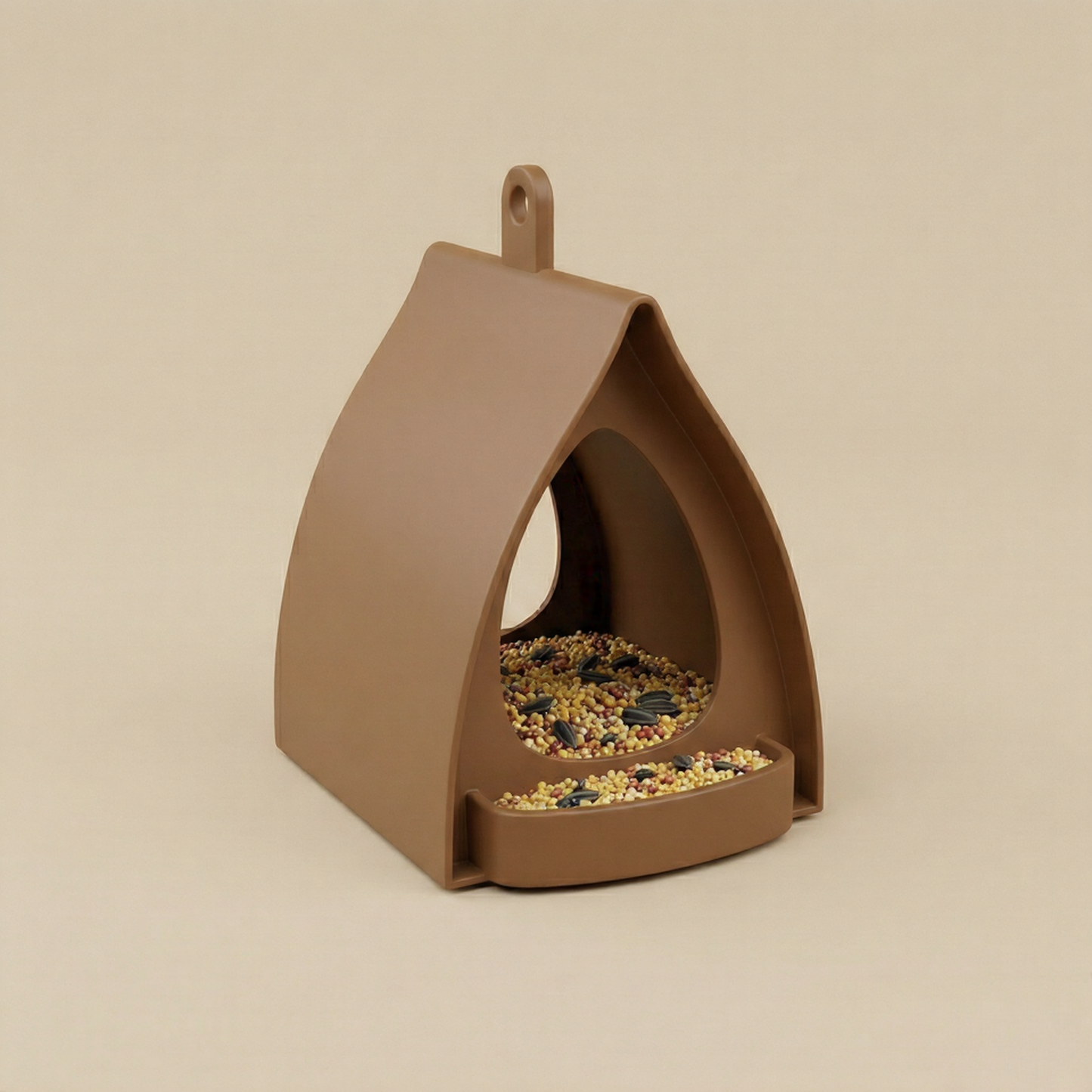 🐦 2026 New Arrival - Hanging Garden Bird Feeder with Weatherproof Roof for Wild Birds