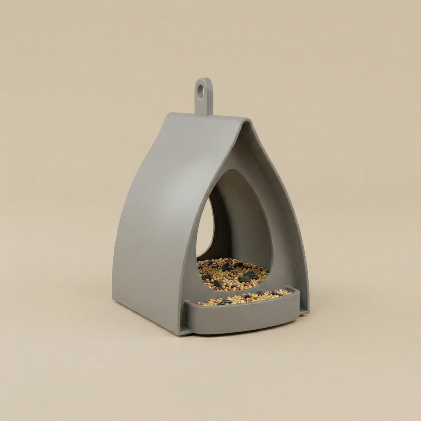 🐦 2026 New Arrival - Hanging Garden Bird Feeder with Weatherproof Roof for Wild Birds