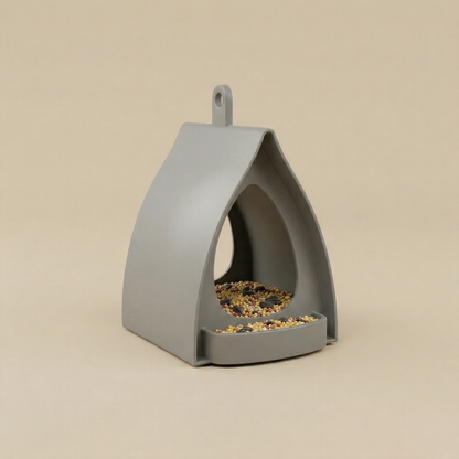 🐦 2026 New Arrival - Hanging Garden Bird Feeder with Weatherproof Roof for Wild Birds