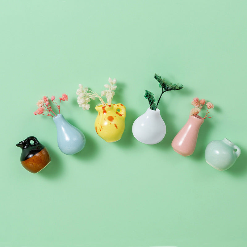 🎁Early Christmas🌸- Mini Ceramics Vase Fridge Magnet