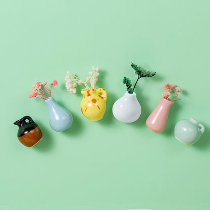 🎁Early Christmas🌸- Mini Ceramics Vase Fridge Magnet