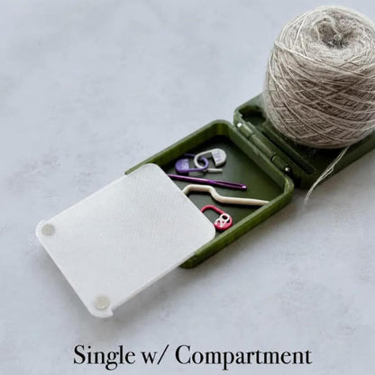 🧶Tangle-Free Portable Yarn Holder for Crochet & Knitting