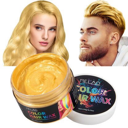 One-Time No-Wash Hair Color Mud