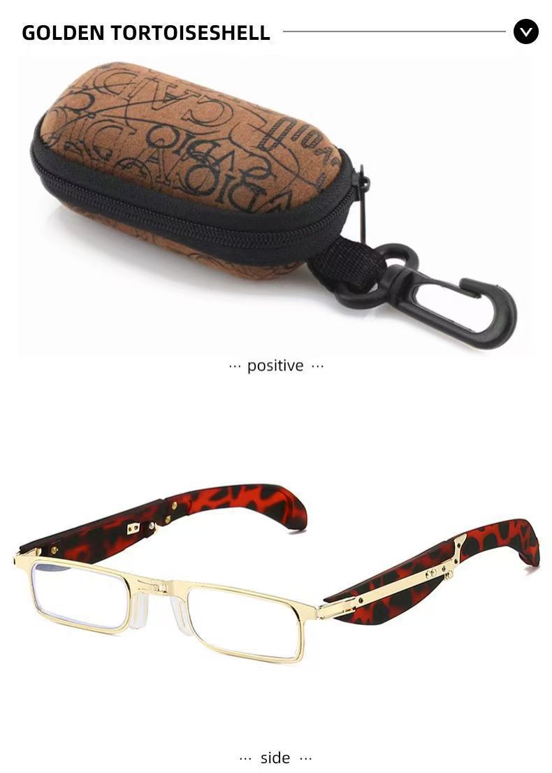 (🎁Last Day 50% OFF)👓Foldable Anti-Blue Light Reading Glasses with Case