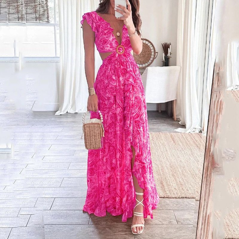Pink Floral Print