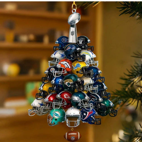 🏈American Football Christmas Ornament 🎄