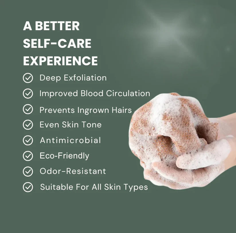 Authentic African Exfoliating Net Sponge