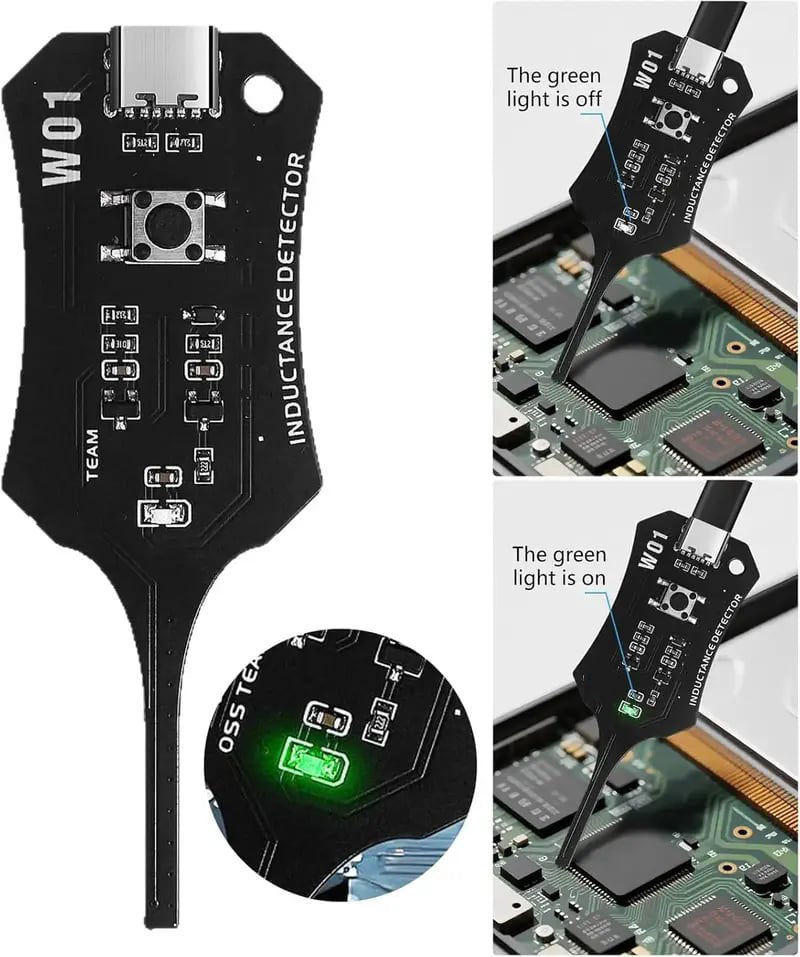 🔥 FLASH SALE: Buy 1 Get 1 FREE! Type-C Motherboard Inductor & Coil Tester
