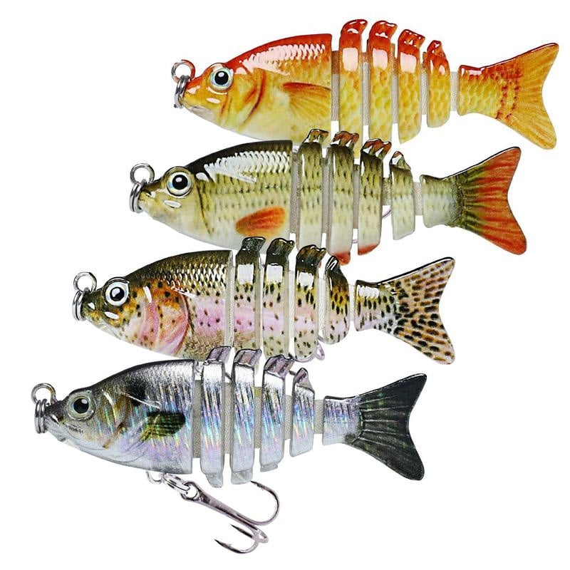 ⚡44% OFF🔥 2'' Lifelike 6-Joint Micro Swimbait | Ultimate Freshwater Lure