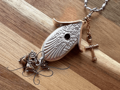 🔥⏰Final 3 Hours: Only $12.99 ✨The 1951 "Magnolia" Birdhouse Necklace