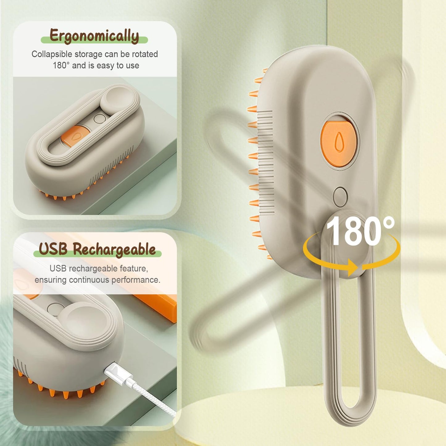 🐱✨🐶Quick & Easy Pet Hair Remover Comb