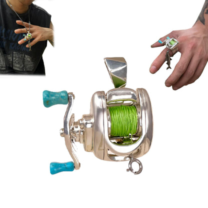 (🎄Early Christmas Sale 47%)🔥Fishing Reel Jewelry Set