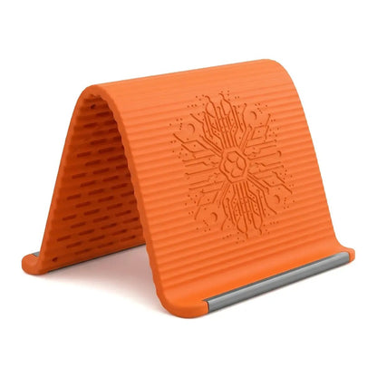 ✨Foldable Silicone Aluminum Holder - Ergonomic Flex-Stand for All Devices