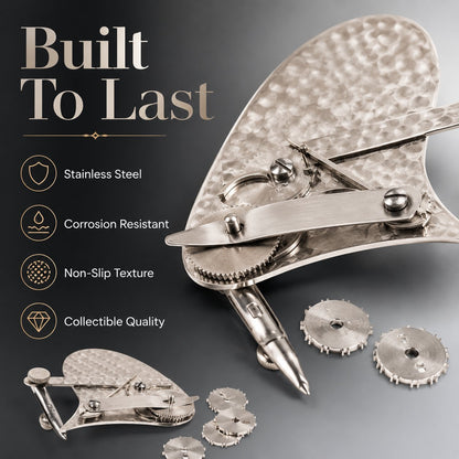 ✒️ Mechanical Gear Train Ruling Pen