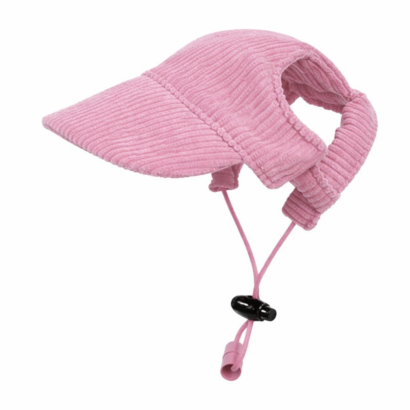 Corduroy Dog Sun Hat – Cute UV-Shade Hat for Sunny Walks 🐶