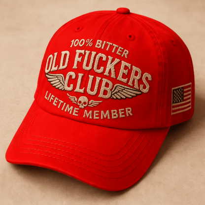 🔥 49% OFF - Old F*ckers Club - Vintage Baseball Cap