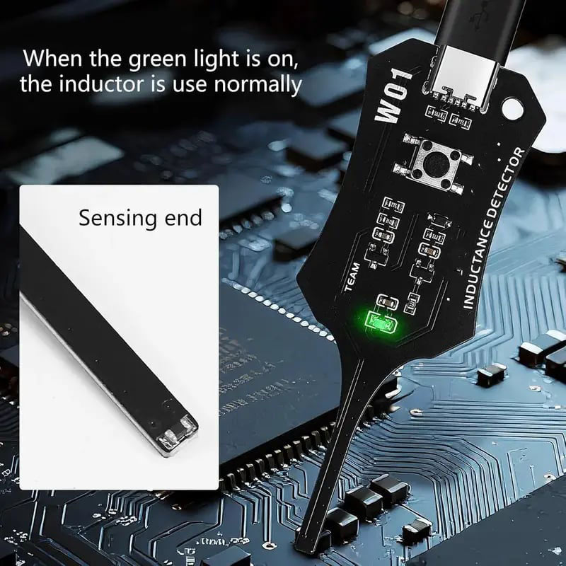 🔥 FLASH SALE: Buy 1 Get 1 FREE! Type-C Motherboard Inductor & Coil Tester